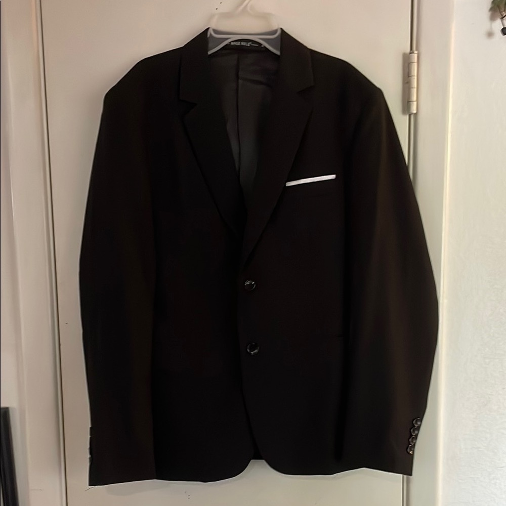 Men's Mage Male Black Suit Coat/ Blazer size small
